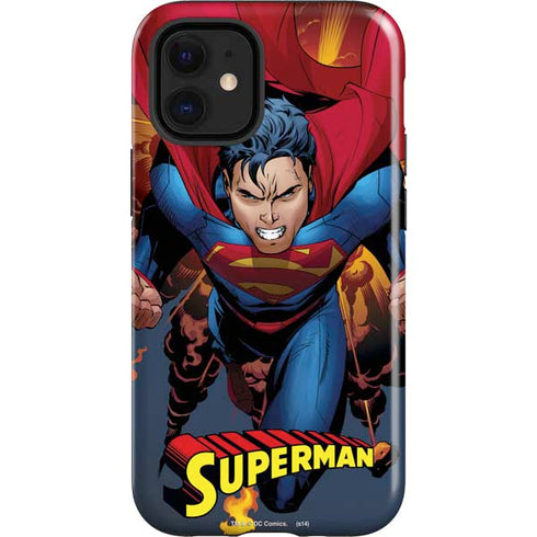 DC Comics Superman Action Flying Pose iPhone 12 Mini Impact Case