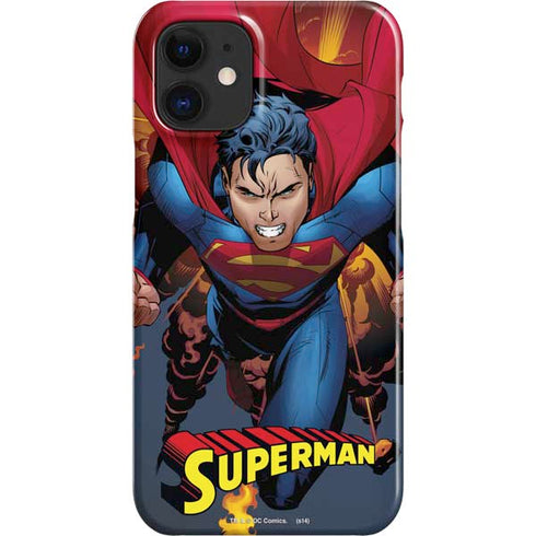 DC Comics Superman Action Flying Pose iPhone 12 Mini Lite Case