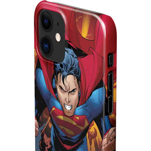DC Comics Superman Action Flying Pose iPhone 12 Mini Lite Case