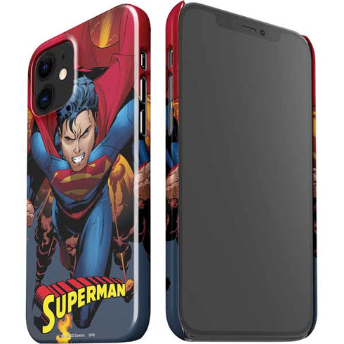 DC Comics Superman Action Flying Pose iPhone 12 Mini Lite Case