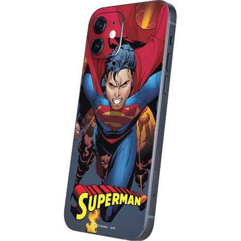 DC Comics Superman Action Flying Pose iPhone 12 Mini Skin