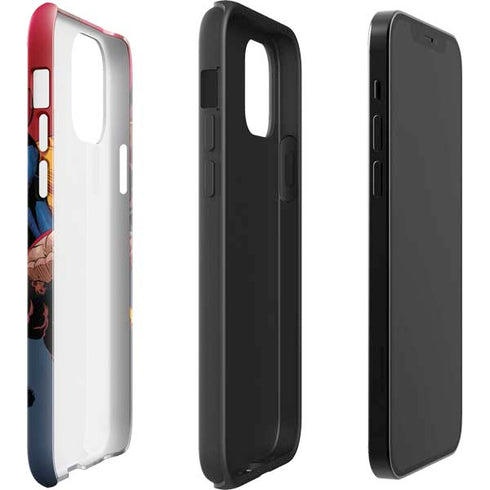 DC Comics Superman Action Flying Pose iPhone 12 Pro Impact Case