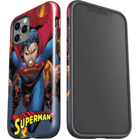 DC Comics Superman Action Flying Pose iPhone 12 Pro Impact Case
