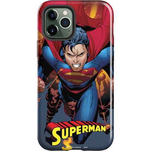 DC Comics Superman Action Flying Pose iPhone 12 Pro Max Impact Case
