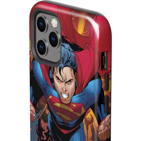 DC Comics Superman Action Flying Pose iPhone 12 Pro Max Impact Case