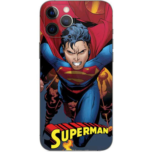 DC Comics Superman Action Flying Pose iPhone 12 Pro Max Skin