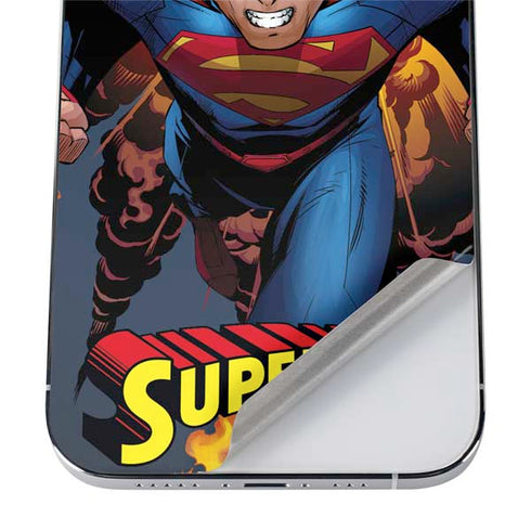 DC Comics Superman Action Flying Pose iPhone 12 Pro Skin