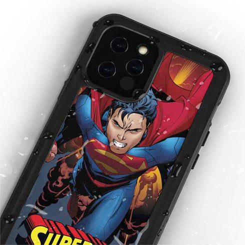 DC Comics Superman Action Flying Pose iPhone 12 Pro Waterproof Case