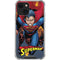 DC Comics Superman Action Flying Pose iPhone 14 Plus Clear Case