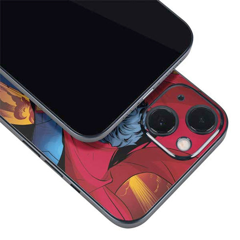 DC Comics Superman Action Flying Pose iPhone 14 Plus Skin
