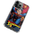 DC Comics Superman Action Flying Pose iPhone 15 Pro Clear Case