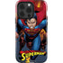 DC Comics Superman Action Flying Pose iPhone 14 Pro Impact Case