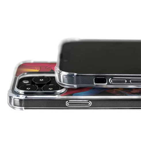 DC Comics Superman Action Flying Pose iPhone 14 Pro MagSafe Case