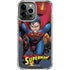 DC Comics Superman Action Flying Pose iPhone 14 Pro Max Clear Case