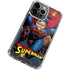 DC Comics Superman Action Flying Pose iPhone 14 Pro Max Clear Case