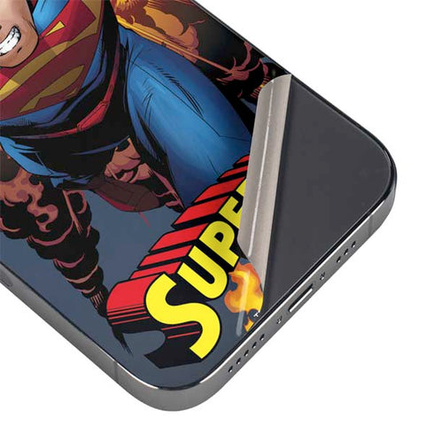 DC Comics Superman Action Flying Pose iPhone 14 Pro Max Skin