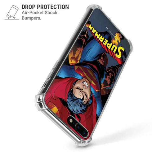 DC Comics Superman Action Flying Pose iPhone 7/8 Plus Clear Case