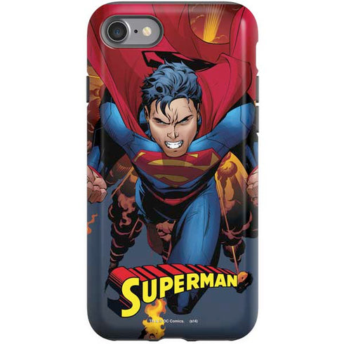 DC Comics Superman Action Flying Pose iPhone SE (2nd & 3rd Gen) Pro Case