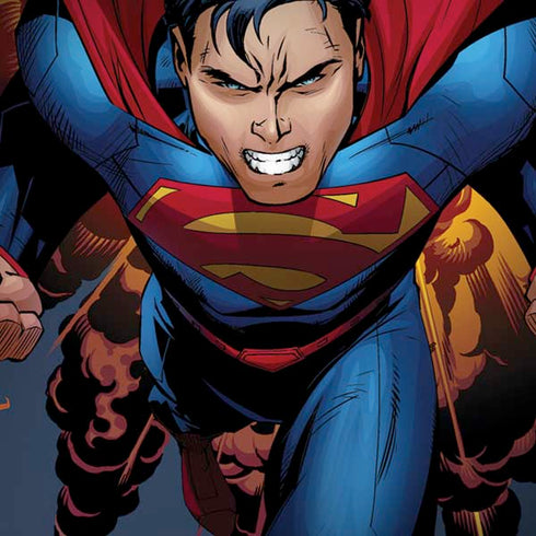DC Comics Superman Action Flying Pose iPhone X Pro Case