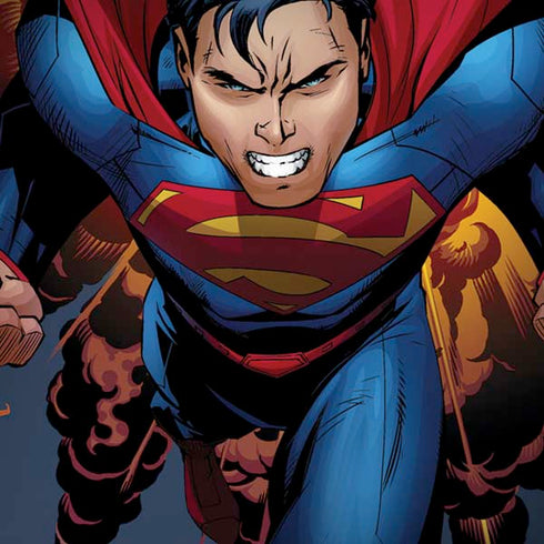 DC Comics Superman Action Flying Pose iPhone X Skin