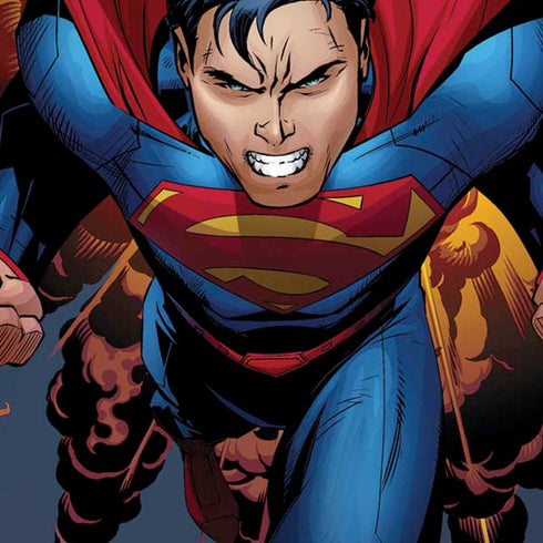 DC Comics Superman Action Flying Pose iPhone XR Skin