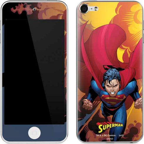 DC Comics Superman Action Flying Pose Apple iPod Skin