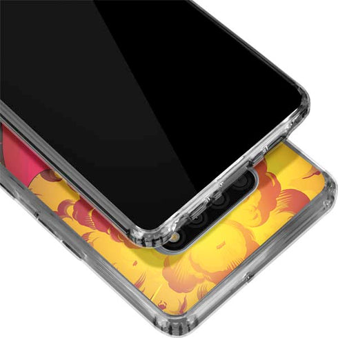 DC Comics Superman Action Flying Pose LG Stylo 6 Clear Case