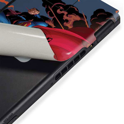 DC Comics Superman Action Flying Pose Nintendo Switch Bundle Skin