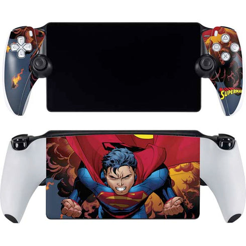 DC Comics Superman Action Flying Pose PlayStation Portal Remote Player Skin