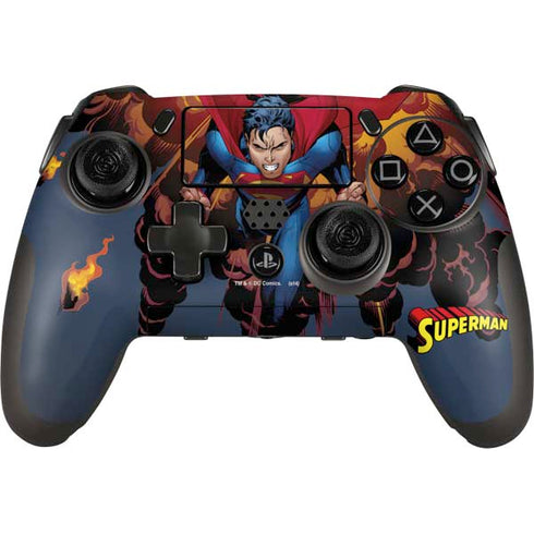 DC Comics Superman Action Flying Pose PlayStation Scuf Vantage 2 Controller Skin