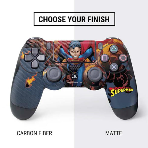 DC Comics Superman Action Flying Pose PS4 Controller Skin