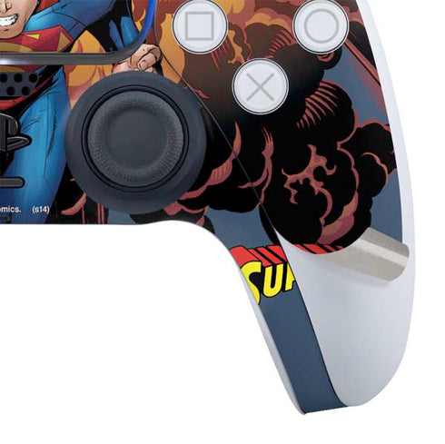 DC Comics Superman Action Flying Pose PS5 Controller Skin