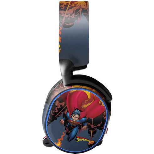 DC Comics Superman Action Flying Pose SteelSeries Arctis 5 Skin