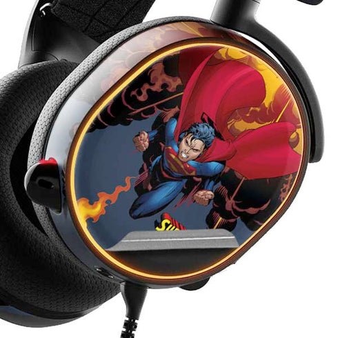 DC Comics Superman Action Flying Pose SteelSeries Arctis 5 Skin