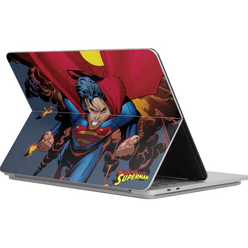 DC Comics Superman Action Flying Pose Surface Laptop Studio Skin