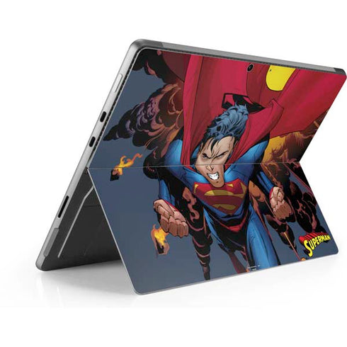 DC Comics Superman Action Flying Pose Surface Pro 8 Skin