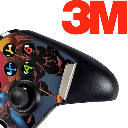 DC Comics Superman Action Flying Pose Xbox One Controller Skin