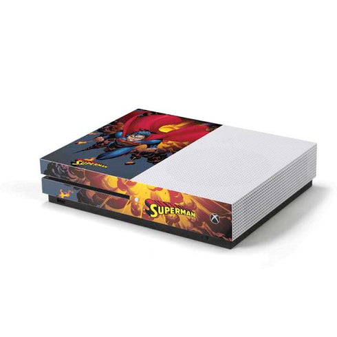 DC Comics Superman Action Flying Pose Xbox One S Console Skin