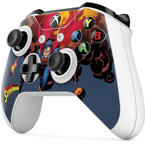 DC Comics Superman Action Flying Pose Xbox One S Controller Skin