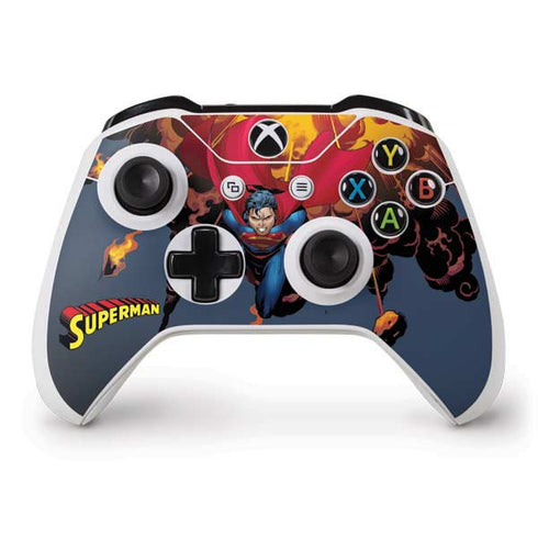 DC Comics Superman Action Flying Pose Xbox One S Controller Skin