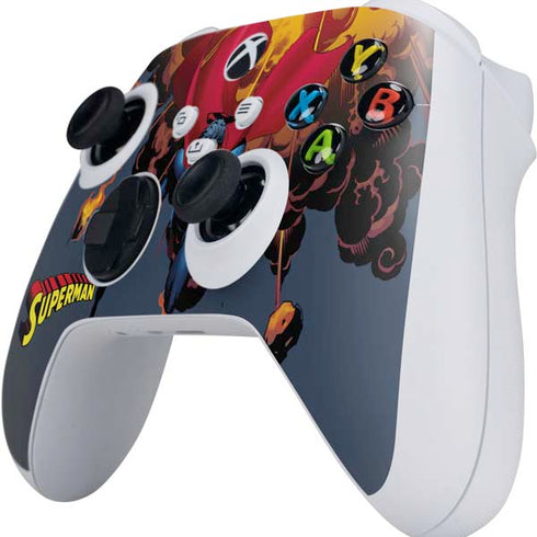 DC Comics Superman Action Flying Pose Xbox Series S Controller Skin