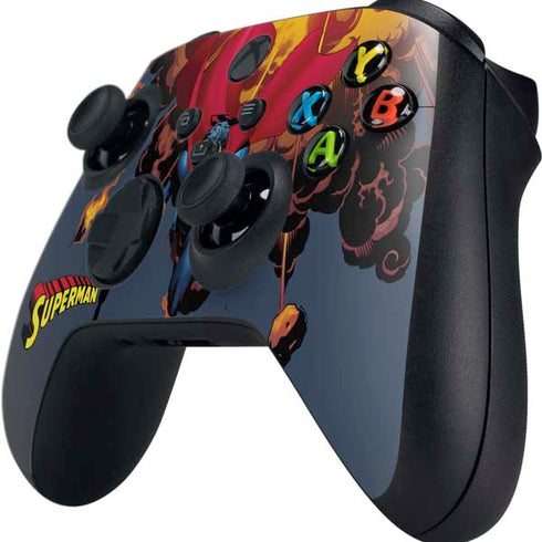 DC Comics Superman Action Flying Pose Xbox Series X Controller Skin