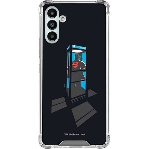 DC Comics Superman Phone booth Galaxy A13 5G Clear Case