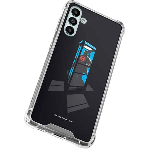 DC Comics Superman Phone booth Galaxy A13 5G Clear Case