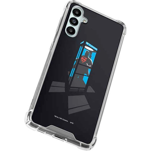 DC Comics Superman Phone booth Galaxy A14 5G Clear Case