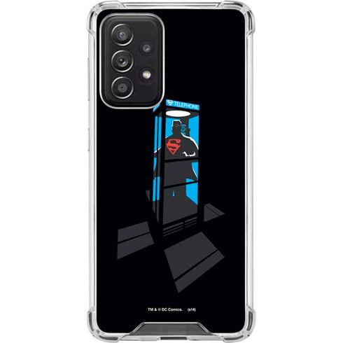 DC Comics Superman Phone booth Galaxy A52 5G Clear Case
