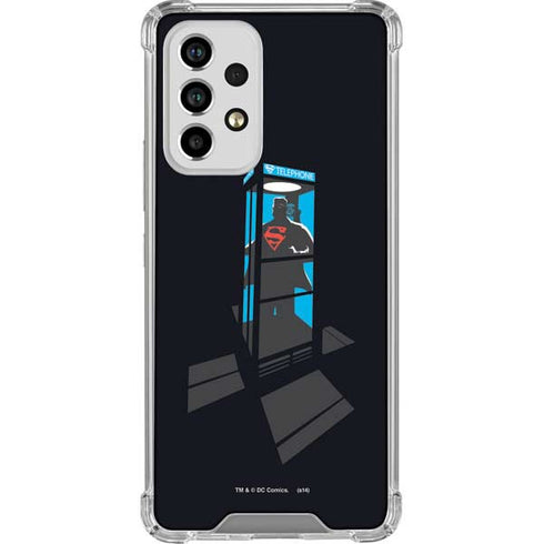 DC Comics Superman Phone booth Galaxy A53 5G Clear Case