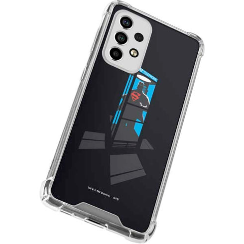 DC Comics Superman Phone booth Galaxy A53 5G Clear Case