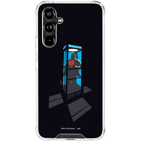 DC Comics Superman Phone booth Galaxy A54 5G Clear Case