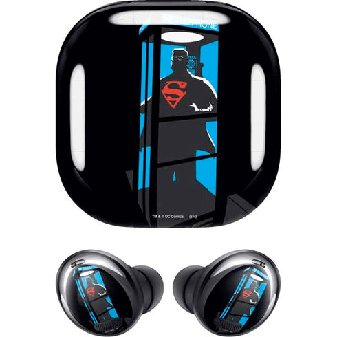 DC Comics Superman Phone booth Galaxy Buds Pro Skin